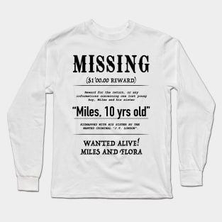 MISSING Miles Long Sleeve T-Shirt